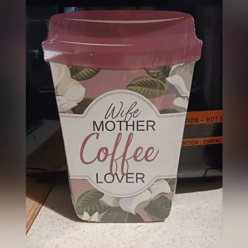 3 for 26 - NEW Wife, Mother, Coffee Lover Home Decor Frame